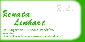 renata linhart business card